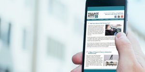 email marketing, email service, email campaign, marketing tool, email newsletter, newsletter, online marketing, iphone mockup, auto repair newsletter sample